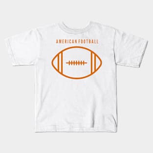 Football  in America, American football today Kids T-Shirt